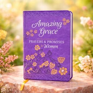 Amazing Grace Prayers & Promises for Women - Purple Floral book!